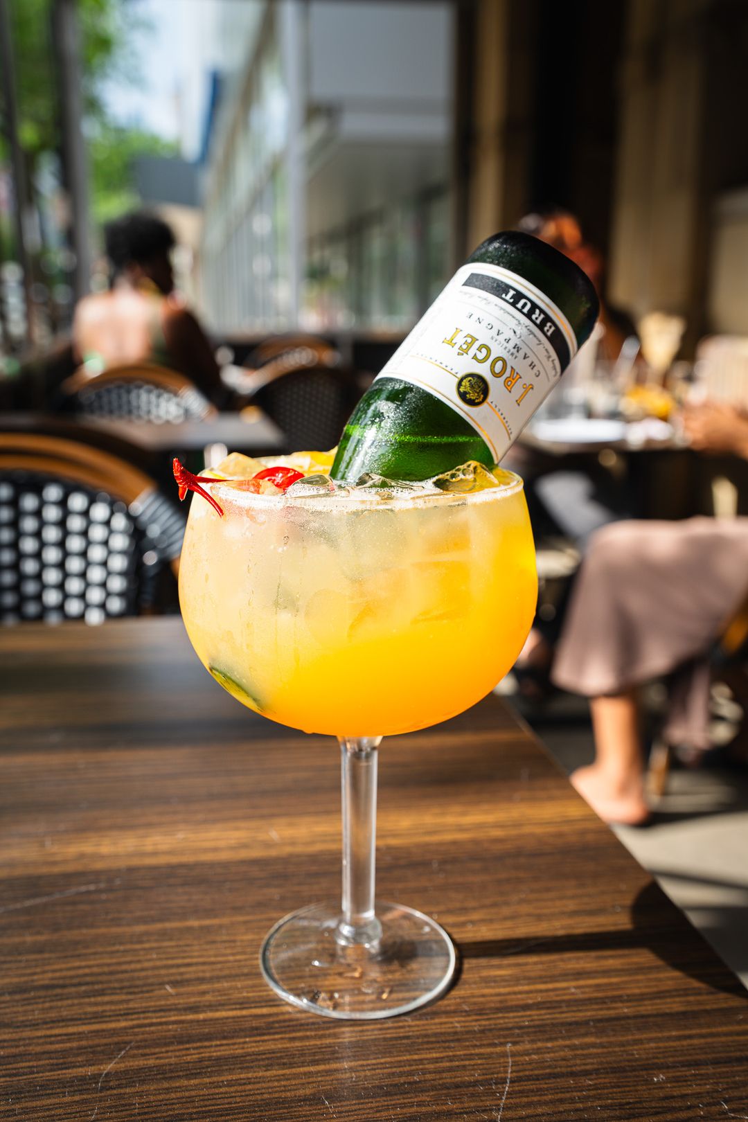 Sparkling Passion Fruit Punch