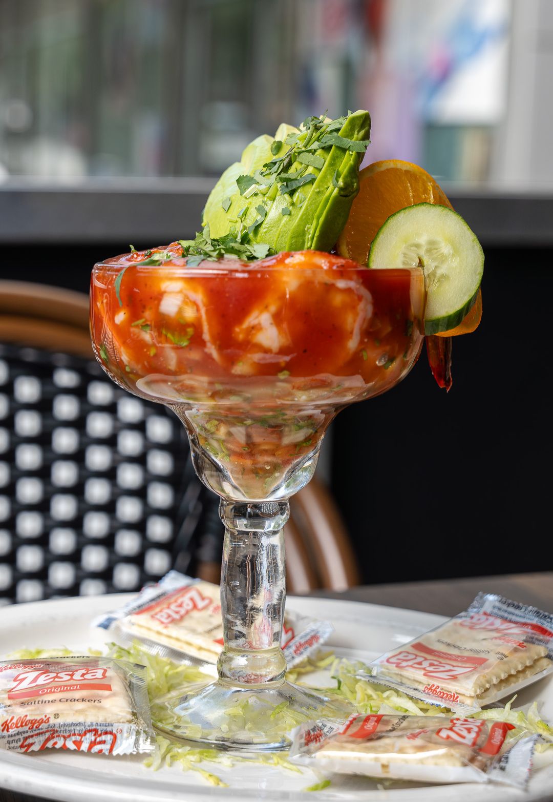 Coctel de camarones